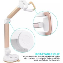 Karokstore Mta -Tech Telefon Standı – Masaüstü Ayarlanabilir, Katlanabilir, 360° Döner Tutucu Aparat – Video Izleme, Oyun, Zoom ve Online Ders Için