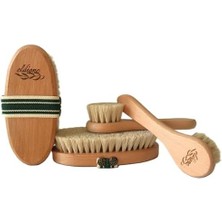 Karokstore ELDIONE%100 Doğal At Kılı Vucüt Bakım Fırçası Selülit Karşıtı Ponzo(Topuk) Taşı ve Keten Kese Hediyeli Sıkılaştırıcı Inceltici Çatlak Karşıtı Natural Masaj Peeling Varis Azaltıcı