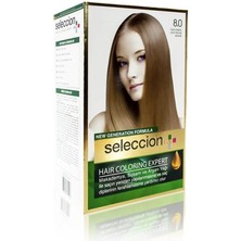 Karokstore Plus Ultra Parlaklık Sağlayan Kalıcı Saç Boyası 8.0 Açık Kumral