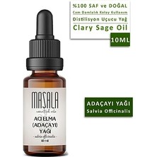 Karokstore Masala Saf Adaçayı (Acı Elma) Yağı10 Ml. (Clary Sage Oil)
