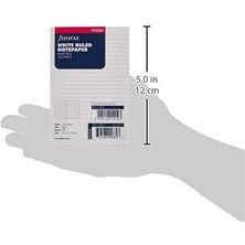 Karokstore 213047 Not, Çizgili, 100 Yaprak, Beyaz