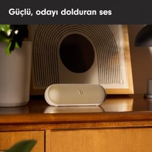 Karokstore Pill - Kablosuz Bluetooth Hoparlör ve Taşınabilir Şarj Aleti (Usb-C Kablo Ile) - 24 Saate Ulaşan Pil Ömrü, IP67 Derecesinde Suya Dayanıklı, ve Uyumlu, Dahili Mik - Altın Şampanya