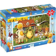 Karokstore Kuzucuk Lisanslı 200 Parça 33X48CM Çocuk Puzzle Yapboz Serisi