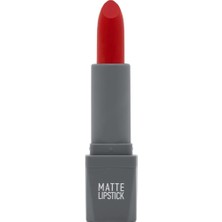 Karokstore Yoğun Renk Veren Uzun Süre Kalıcı Nemlendirici Kadifemsi Mat Ruj - Matte Lipstick 421 Orange Red