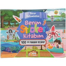 Mutlu Çocuk Benim Tükenmeyen Sticker Kitabım