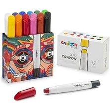 Karokstore Plus Art Crayon 12Lİ (Sert Kutu)