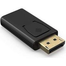 Karokstore Displayport HDMI Dönüştürücü Gold Dp HDMI Çevirici Altın Uçlu Displayport HDMI Çevirici
