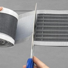 Karokstore Mutfak Lavabo Duşakabin Küvet Süzgeci Saç Toplayıcı Banyo Gider Tıkanma Önleyici Elek Kesilebilir Pvc File, Herhangi Bir Uzunlukta Kendin Yap Kullan At Duş Tahliyesi Kapak Süzgeci 4 Metre