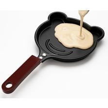 Karokstore Hayvan Figürlü Pankek ve Omlet Tavası, Çocuklar Için Eğlenceli Mutfak Aleti, Yapışmaz Kaplama, Kolay Temizlenebilir
