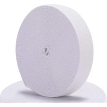 Karokstore Dikiş Için Lastik Bantlar: Kemerler, Peruk Bantları, Kendin Yap Dikiş Malzemeleri Için Ideal Lastik Kordon, Tüm Dikiş Malzemeleri Için Uygun- 5 cm 25 Metre (Beyaz)