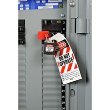 Karokstore Brady Kompakt Emniyet Kilidi - Siyah, Farklı Anahtarlı (6 Kilit) - 118934,1 2/5 "y x 1 1/5" G x 5/8" D