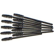 Özgürce Kıvrılabilir Kaş ve Kirpik Tarama Fırçası Seti, 10 Adet Siyah