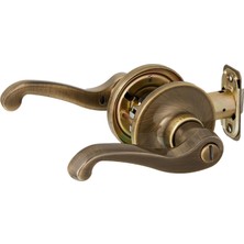 Karokstore J Serisi Lasalle Gizlilik Kapı Kolu Kaplama: Antik Pirinç