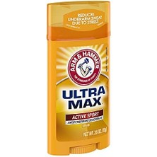 Karokstore Arm & Hammer Ultramax Anti-Terleme Deodorant Aktif Spor 2.5 Oz (1 Paket)