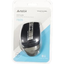 Karokstore FB35 Fstyler Bluetooth+2.4ghz Optik 2000DPI Gri Kablosuz Mouse