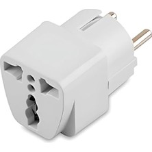 Karokstore Ingiliz ve Amerikan Fişlerini Türk Prizine Dönüştürücü Seyahat Adaptörü