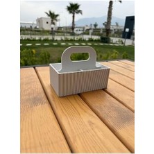 Karokstore Çok Gözlü Masaüstü Organizer – Kalemlik ve Düzenleyici Kutu Beyaz