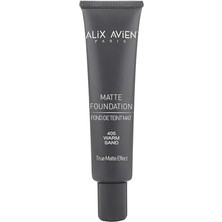 Karokstore Uzun Süre Kalıcı Doğal Mat Bitişli E Vitamini Içeren Mat Fondöten - Matte Foundation 405 Warm Sand