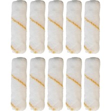 Karokstore 10 Adet Parmak Rulo Yedeği,boya ve Badana Için 10 cm Parmak Rulo Yedeği,boya Badana Fırçası