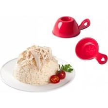 Karokstore 2'li Sevimli Pilav ve Helva Servis Kalıbı, Farklı Şekilli Pratik Sunum Kalıpları, Bpa Içermeyen Plastik