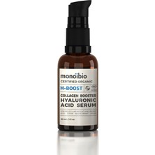 Karokstore H-Boost Cosmos Organik Sertifikalı Hyalüronik Asit Serumu – Kolajen Destekleyici Yaşlanma Karşıtı Serum – Kırışıklık Karşıtı Gündüz Gece Serumu Süt Formunda Vegan Sertifikalı 30 ml
