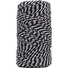 Karokstore - Siyah Beyaz Paketleme Ipi 10 Metre