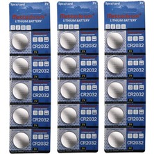 Karokstore 3V Tartı Terazi Pili Baskül Pili Şekerölçüm Cihazı Pili Bios Anakart Pili 15'li