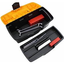 Karokstore Cs/13 Düz Kapaklı Klasik Takım Çantası, Polipropilen, Siyah/sarı, 13 ’’