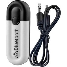 Karokstore USB Bluetooth 5.0 Ses Alıcı Adaptör – Aux 3.5mm Çıkışlı Kablosuz Müzik Alıcısı, Hoparlör ve Ses Sistemlerini Bluetooth’lu Hale Getiren Dongle Receiver | ZR1138
