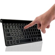 Karokstore 2'li Türkçe Q Klavye – Dayanıklı, Kolay Uygulamalı, Suya ve Aşınmaya Dayanıklı Klavye Harf Etiketleri, Siyah