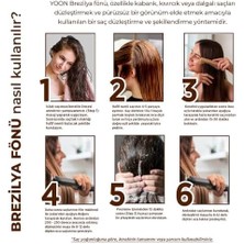 Karokstore Evde Brezilya Fönü & Keratin Botoksu, Kokusuz ve Dumansız Saç Düzleştirme, Yoğun Keratin Bakımı, Koruma Onarma ve Beslemeye Yardımcı Çift Yönlü Yoğun Saç Bakım Seti 3X100ML