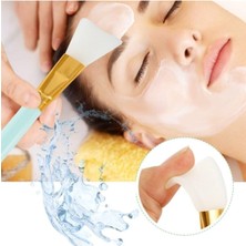 Özgürce Iki Adet Yüz Maskesi ve Makyaj Kremi Uygulama Spatulası Seti