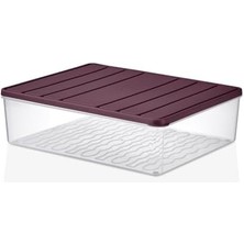 Karokstore Nora 2'li 4 Lt. Saklama Kabı Açık Gri