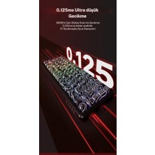 Karokstore Ajazz AK680 Max He Kablolu Manyetik Switch Klavye - 8000Hz - 0.125MS (AK680 Max He - Pembe)