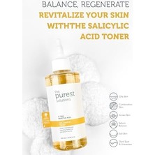 Karokstore The Purest Solutions, Yağlı ve Karma Cilt Sivilce ve Siyah Nokta Karşıtı, Gözenek Sıkılaştırıcı Salisilik Asit Tonik 200 ml