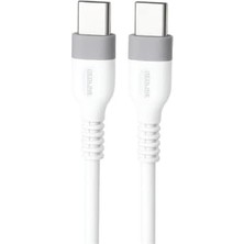 Karokstore Redlıne Type C/type C 60W Hızlı Şarj ve Data Kablosu 1,5 Metre