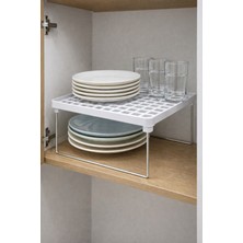 Dolap Içi 2 Katlı Düzenleyici Raf