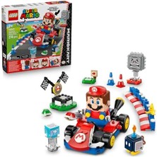 Karokstore Super Mario: Mario Kart – Interaktif Mario ve Standard Kart 72043 – 7+ Için Figürlü Yaratıcı Oyuncak Yapım Seti (278P)