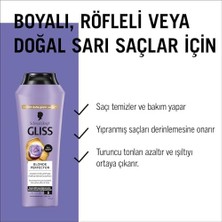 Karokstore Blonde Perfector Turunculaşma Karşıtı Onarıcı Şampuan Peptit ve Yaban Mersini Özü ile 250 ml