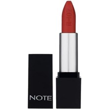 Karokstore Mattever Lipstick 17 Dress Red Yarı Mat Saten Bitişli Ruj, Kızıl Kahverengi