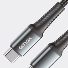 Karokstore Pd Type-C Ultra Hızlı Kırılmaz Siyah Şarj Kablosu