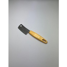 Karokstore Paslanmaz Çelik Peynir Bıçağı- Sarı Saplı