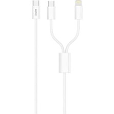 Karokstore 2in1 Usb-C Data ve Şarj Kablosu IP12