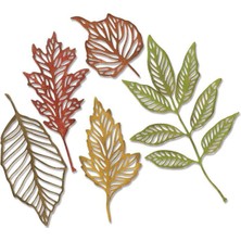 Karokstore Thinlits Baskı Şablonu Funky Foliage