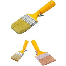 Karokstore Fırça Ayarlanabilir Kestirme Boya Fırçası No: 3 Duvar Kenarları Için Pratik 1410