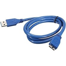 Karokstore USB 3.0 Taşınabilir HDD Harddisk Kablosu Veri Ara Bağlantı Kablosu 1.5 Metre 4623