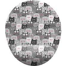 Karokstore Sevimli Kediler Bilek Destekli Mouse Pad