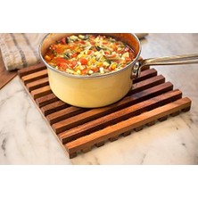 Karokstore Venedik Sacayağı, 25,4 x 25,4 x 2,5 Cm, Kahverengi