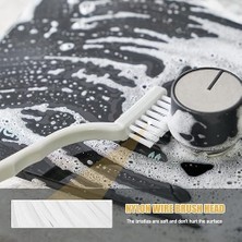 Karokstore 3lü Tel Fırça Aspiratör,ocak,banyo,musluk,duşakabin,lavabo,fırın Için Temizlik Fırça Seti Derz Araları,yağ ve Pas Temizliği