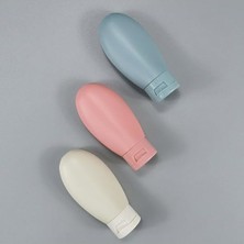 Karokstore Seyahat Şişesi Krem Şampuan 3 Adet Set, Sızdırmaz Kozmetik Şişesi, Çok Amaçlı Seyahat Tipi Doldurulabilir Krem Losyon Şişe Seti Tatil Kamp Kutusu (Bpa Içermez)